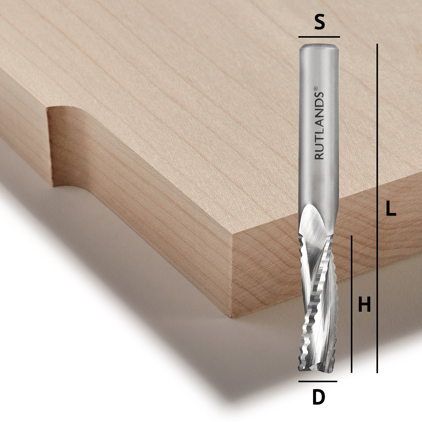 Upcut router online bit