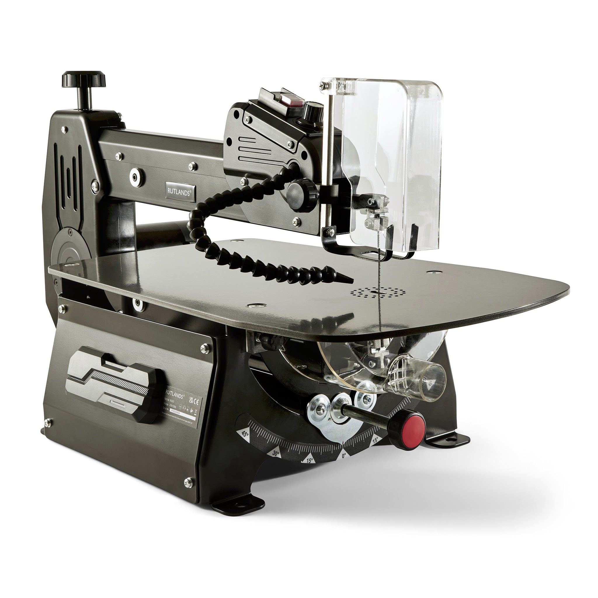 Scroll Saw with 45° Tilting Arm - 458mm x 50mm