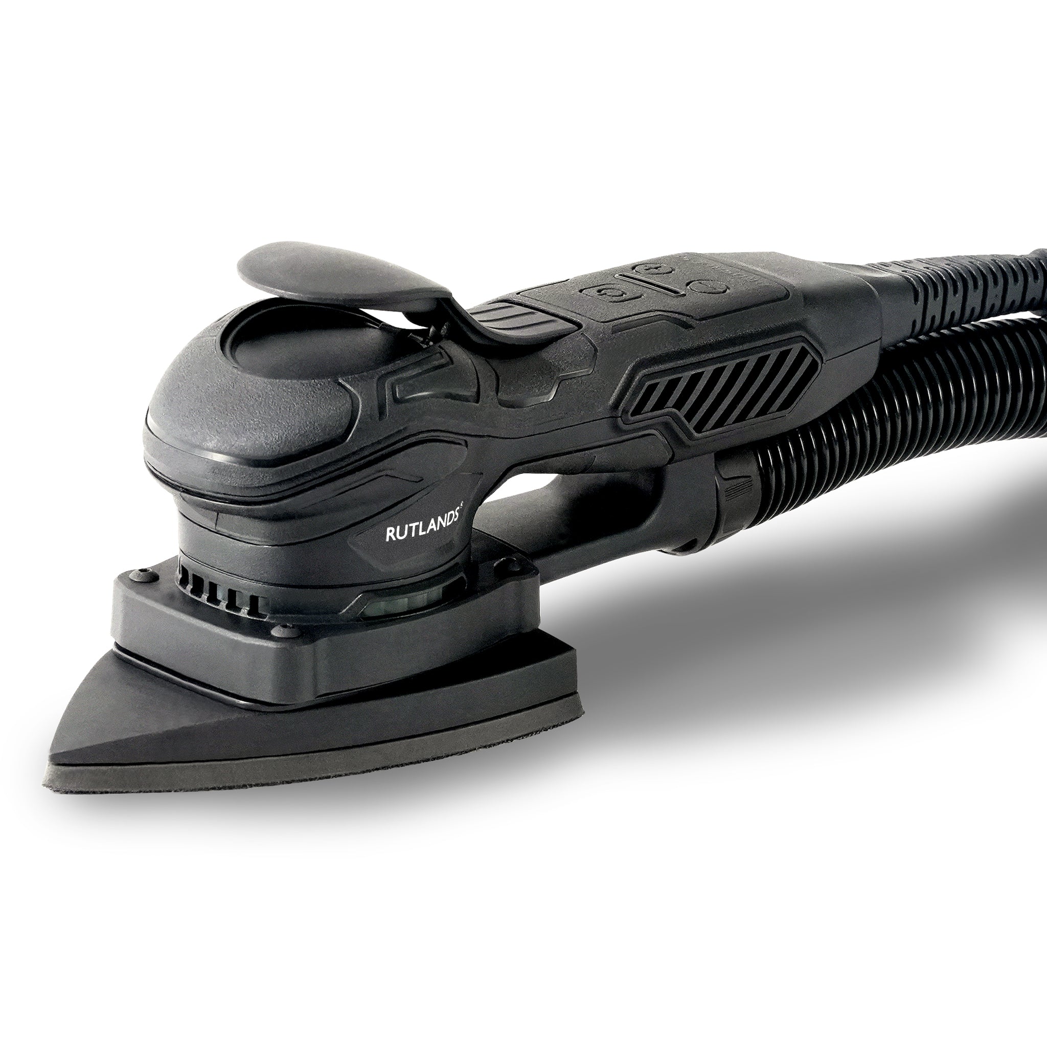 Brushless Delta Orbital Sander with Dust Extractor - 0.3 Micron Filtration