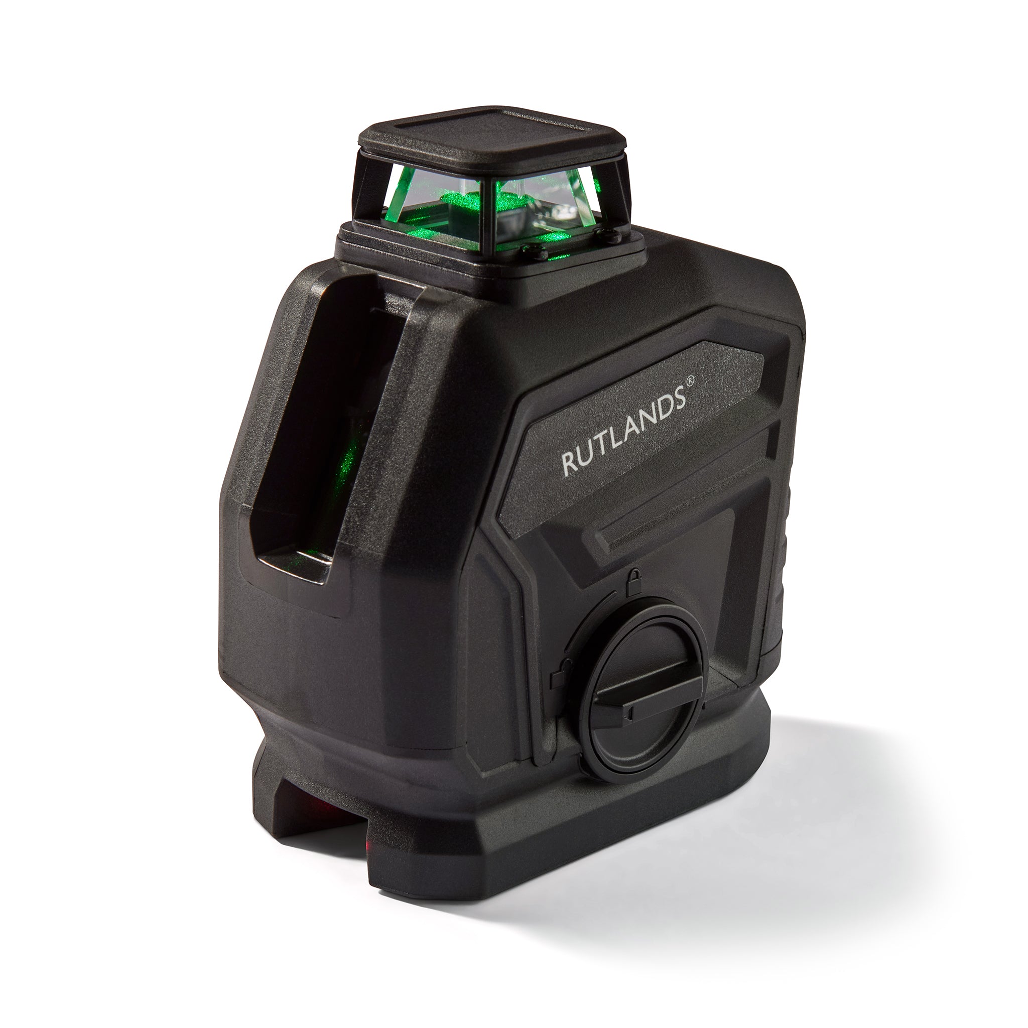 Green Self-Levelling 360° Cross-Line Laser Level with Plumb Spot