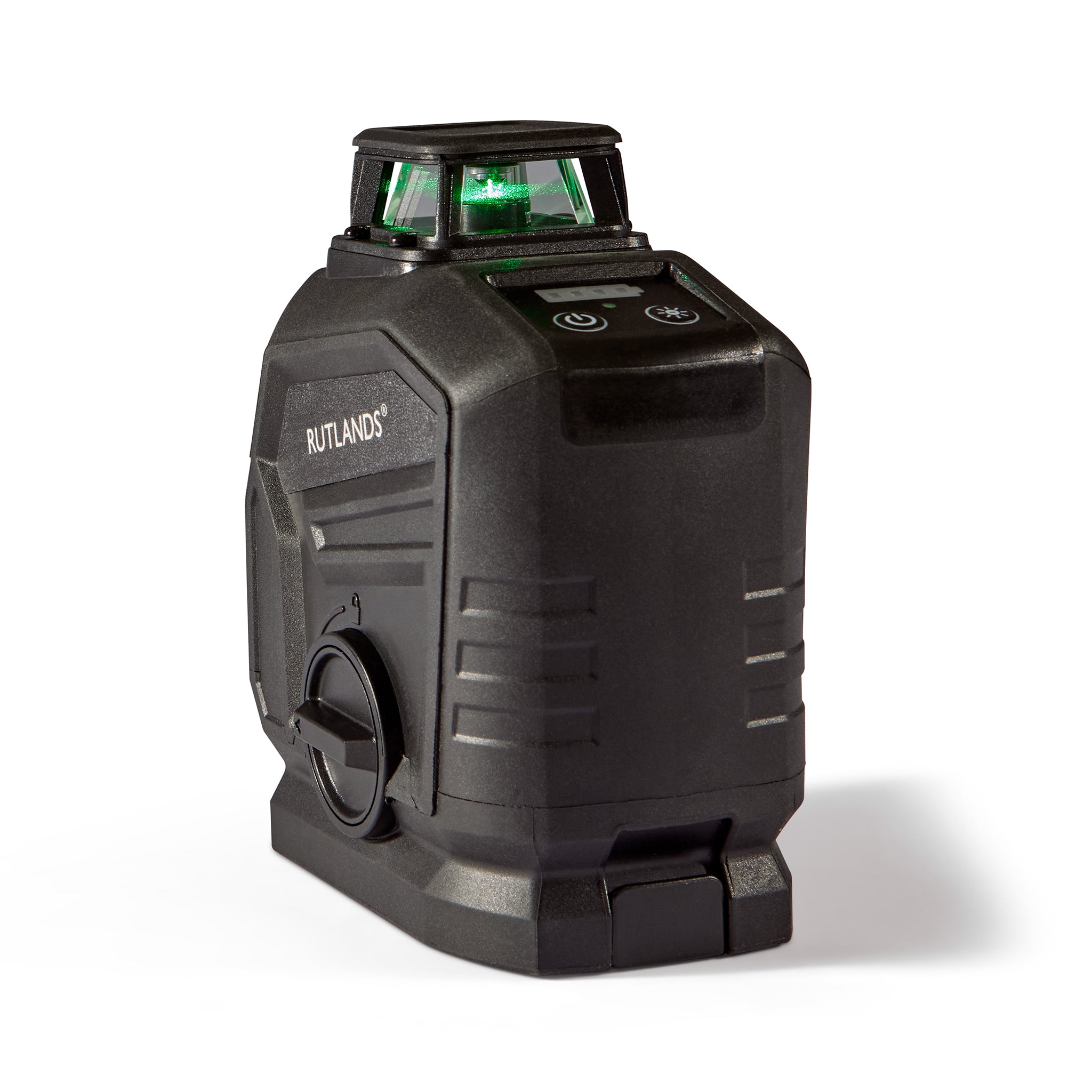 Green Self-Levelling 360° Cross-Line Laser Level with Plumb Spot