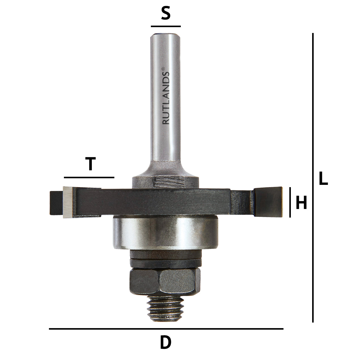 Router Bit - Slot with Bearings