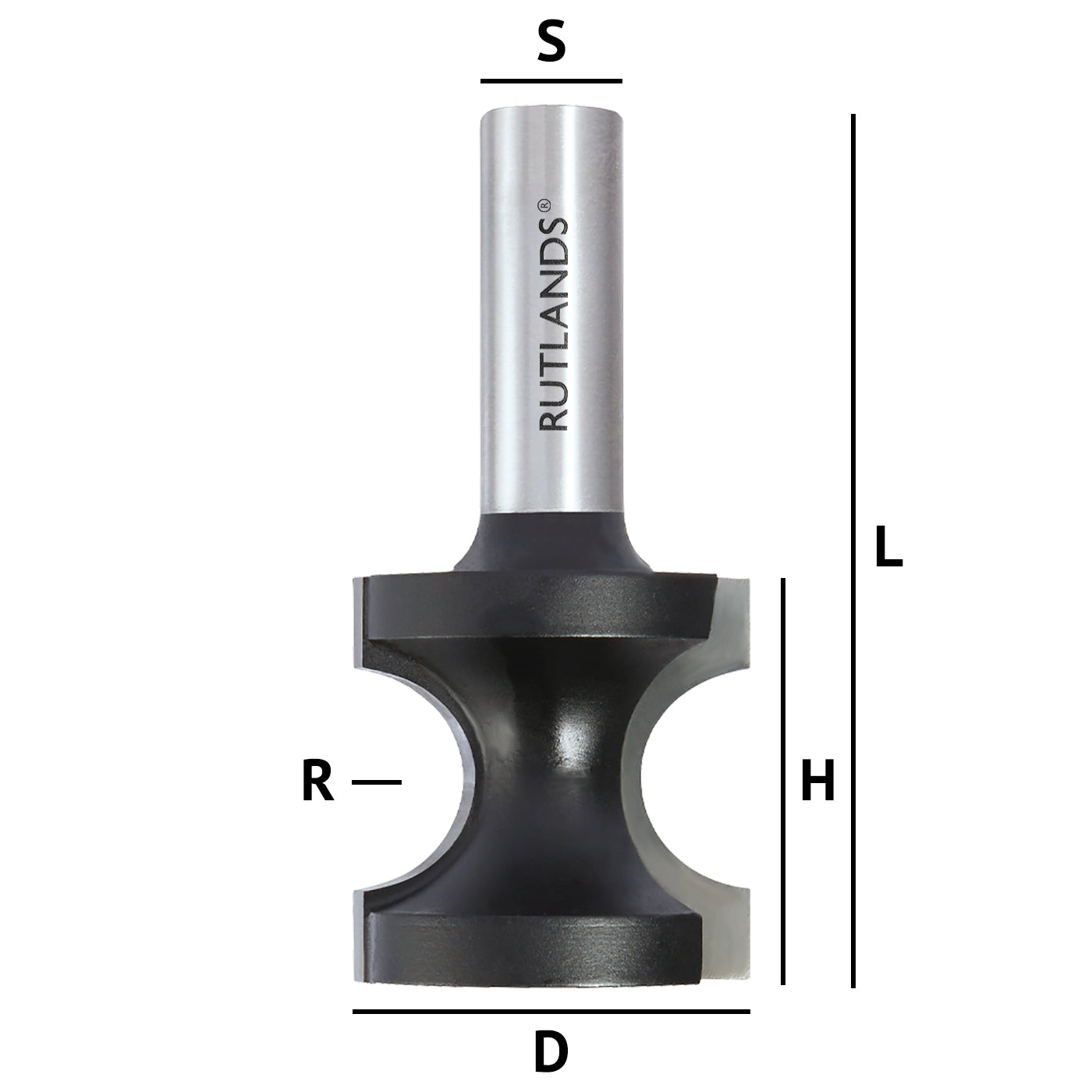 18mm bullnose outlet router bit