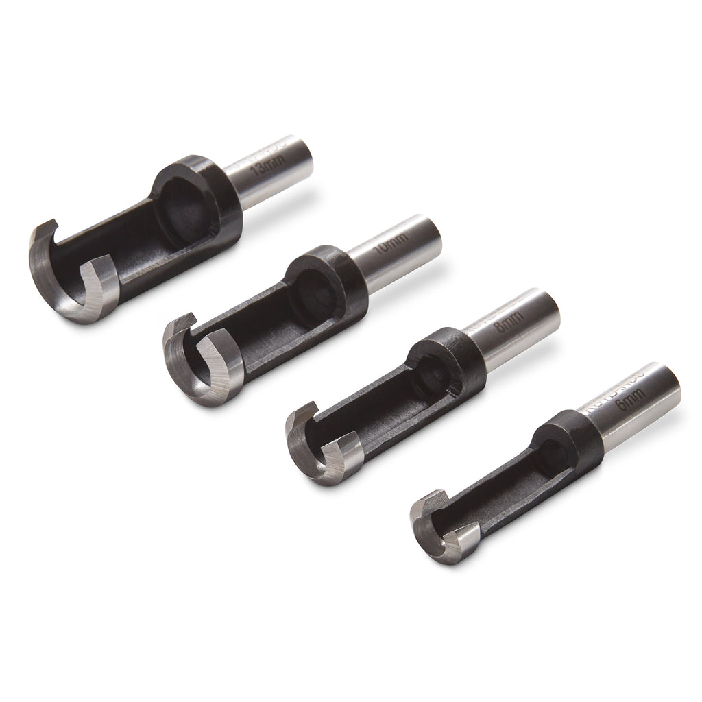 Plug Cutters - Set of 4 | Next Day Delivery – Rutlands Limited